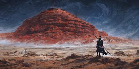 04132-1761488449-a painting of samurai on (red roses_0.4) desert,space,milkyway,night,rocks around,dead bodies,(detailed,small details,contrast c.jpg